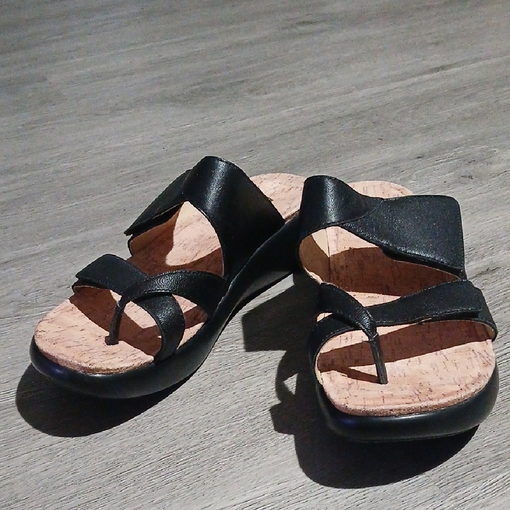 Alegria BEA-601 Beatrix Women's Black Sandals  Sz 40 NWOT
